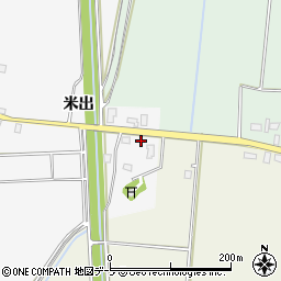 青森県北津軽郡鶴田町廻堰亀甲周辺の地図