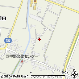 青森県鶴田町（北津軽郡）木筒（西柳川）周辺の地図