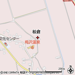 青森県北津軽郡鶴田町横萢松倉70周辺の地図