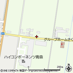 青森県北津軽郡鶴田町山道小泉271周辺の地図