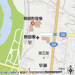 鶴田町商工会周辺の地図