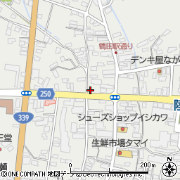 青森県北津軽郡鶴田町鶴田生松118-1周辺の地図