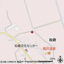 青森県北津軽郡鶴田町横萢松倉91周辺の地図