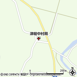 津軽中村郵便局 ＡＴＭ周辺の地図