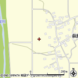 青森県青森市大別内周辺の地図