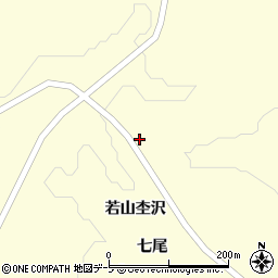 青森県西津軽郡鰺ヶ沢町湯舟町若山166周辺の地図