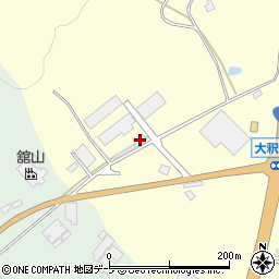 青森県青森市浪岡大字大釈迦前田111周辺の地図
