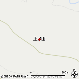 青森県西津軽郡鰺ヶ沢町赤石町上ノ山周辺の地図