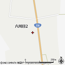 株式会社資源開発　六川目工場周辺の地図