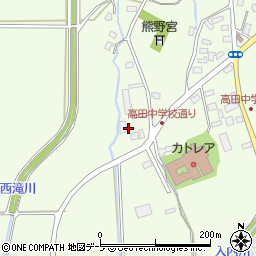 青森県青森市高田日野15周辺の地図