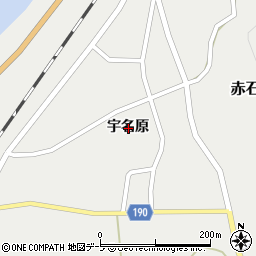 〒038-2731 青森県西津軽郡鰺ヶ沢町赤石町の地図
