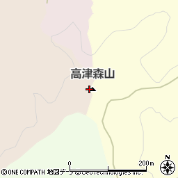 高津森山周辺の地図