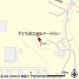 青森県庁　青森県子ども自立センターみらい周辺の地図