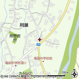 青森県警察本部青森警察署高田駐在所周辺の地図