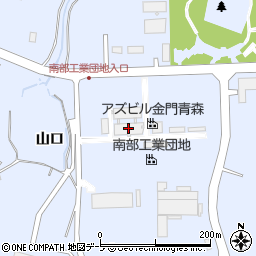 アズビル金門青森株式会社周辺の地図