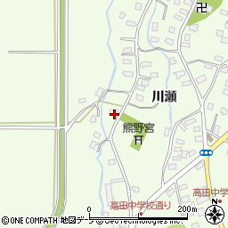 青森県青森市高田日野254周辺の地図