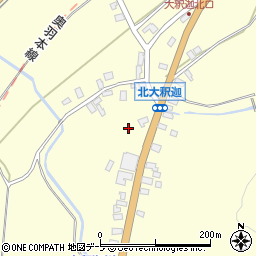 青森県青森市浪岡大字大釈迦前田11周辺の地図