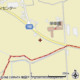 青森県五所川原市梅田燕口143周辺の地図
