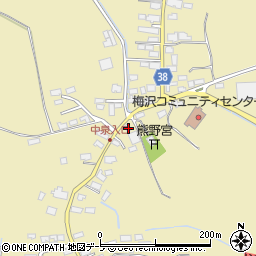 青森県五所川原市梅田燕口111周辺の地図