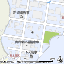 ハトのマークの青森秋田引越専門協同組合周辺の地図