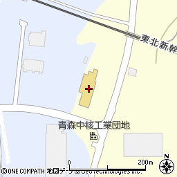 青森日野自動車本社周辺の地図