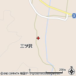 青森県西津軽郡鰺ヶ沢町舞戸町三ツ沢31周辺の地図