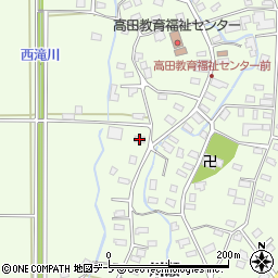 青森県青森市高田日野242周辺の地図