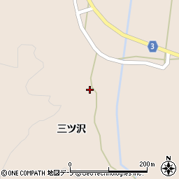 青森県西津軽郡鰺ヶ沢町舞戸町三ツ沢34周辺の地図