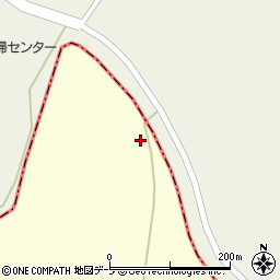 青森県上北郡七戸町鉢森平453周辺の地図