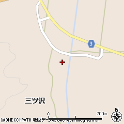 青森県西津軽郡鰺ヶ沢町舞戸町三ツ沢43-3周辺の地図