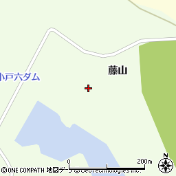 新小戸六ダム周辺の地図