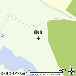 青森県つがる市森田町床舞藤山周辺の地図