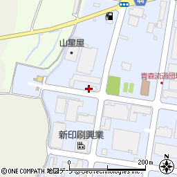東北明販株式会社　青森支店周辺の地図