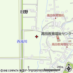 青森県青森市高田日野26周辺の地図