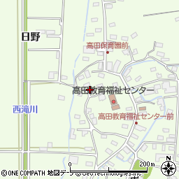 青森県青森市高田日野212周辺の地図