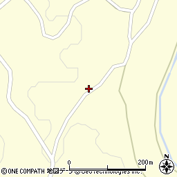 青森県西津軽郡鰺ヶ沢町湯舟町七尾135周辺の地図