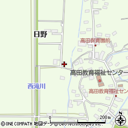 青森県青森市高田日野35周辺の地図