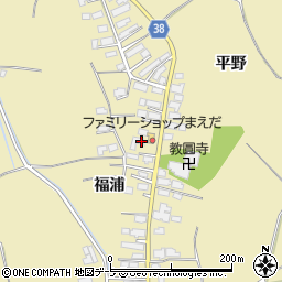 五所川原黒石線周辺の地図