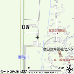 青森県青森市高田日野315周辺の地図