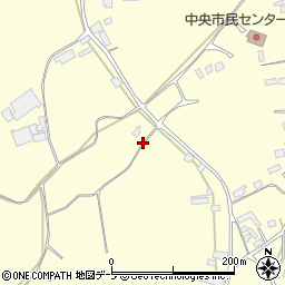 青森県青森市合子沢周辺の地図