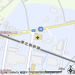 トヨタカローラ青森株式会社　ＢＰセンター周辺の地図