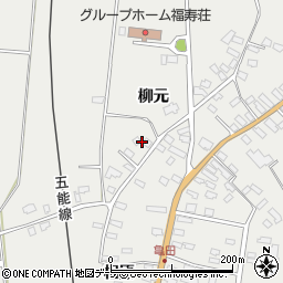 青森県北津軽郡鶴田町鶴田柳元周辺の地図