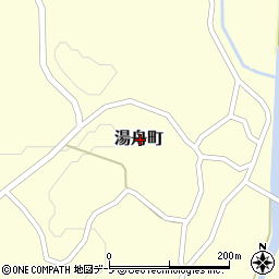 〒038-2704 青森県西津軽郡鰺ヶ沢町湯舟町の地図