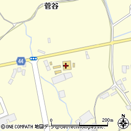 スバルショップ青森新町野店周辺の地図