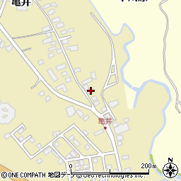 青森県青森市横内亀井269周辺の地図
