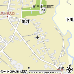 青森県青森市横内亀井216周辺の地図