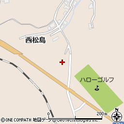 青森県西津軽郡鰺ヶ沢町舞戸町西松島周辺の地図