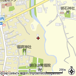 青森県青森市横内亀井173周辺の地図