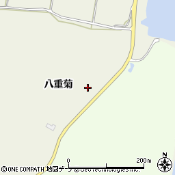 長平町森田線周辺の地図