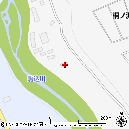 青森県青森市駒込桐ノ沢174-1周辺の地図
